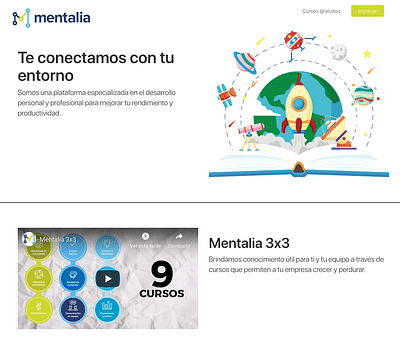 mentalia.mx - Web Application
