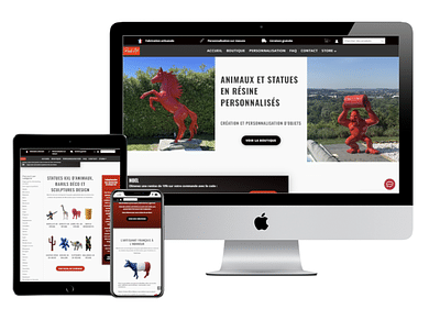 Red Art - Website Creation