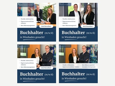 Buchhalter gewinnen und neue Lohnmandate - Social Media