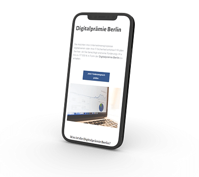 Digitalprämie Berlin - Web Application