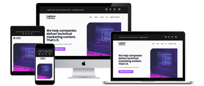 Laplace Consulting - Website Creatie
