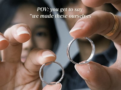 Ring-making workshop website - Online Advertising
