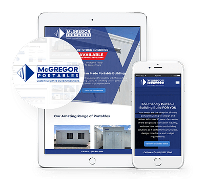 Award Winning Branding & Website Refresh for McGregor Portables - Graphic Design