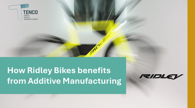 Hoe Ridley Bikes profiteert van additive manufacturing - 3D