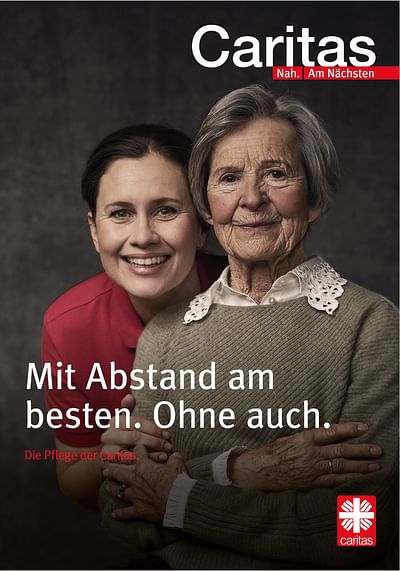Employer Branding und Awareness Kampagne Caritas - Website Creation