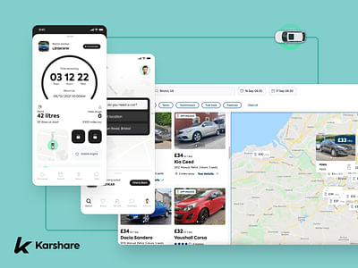 Rent local cars from your community - Application mobile