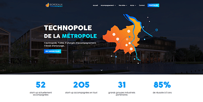 Nouvelle image de marque : Bordeaux Technowest - Création de site internet