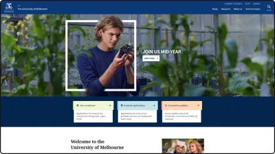 The University of Melbourne | Wesbsite's Audit and modernization - Software Development