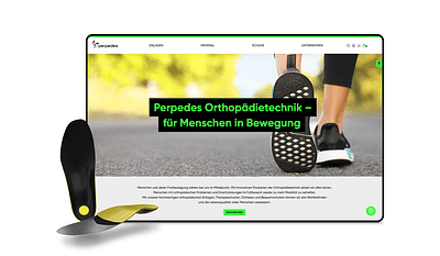 Perpedes GmbH - Webseitengestaltung
