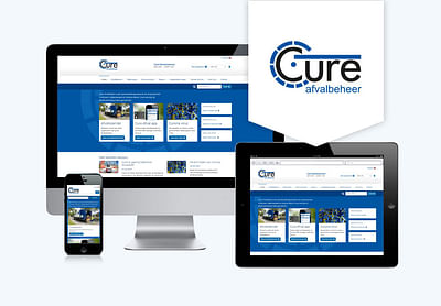 Website en content creatie Cure Afvalbeheer - Web analytics / Big data