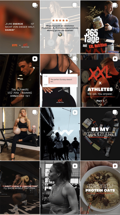 Fitness: Begleitung des DE-Rollout via Instagram - Social Media