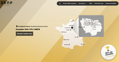DROP ACADEMY - Application web