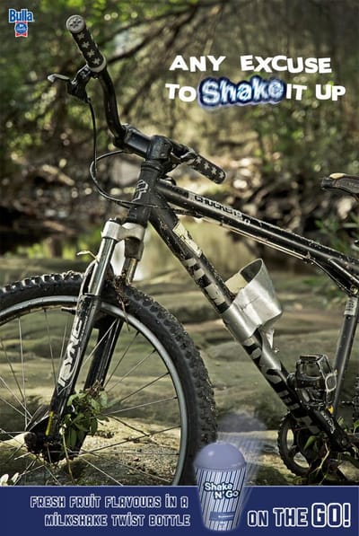 Mountain bike - Pubblicità