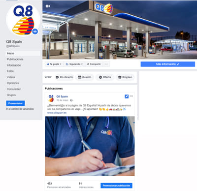 Gestión de RRSS para Kuwait Petroleum - Estrategia digital