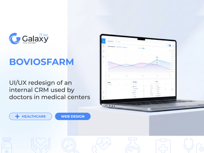 UI/UX design for pharmaceutical trading company - Ergonomy (UX/UI)
