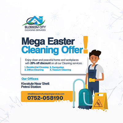 Blossom Cleaning Services - Social Media Growth - Video Production