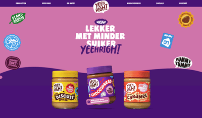Nieuwe website Yeehright! - Website Creatie