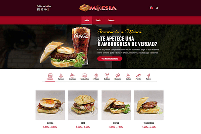 Burger Palencia - E-commerce