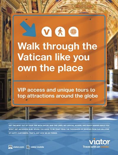 Vatican - Werbung