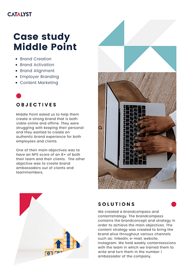 Middle Point Brand creation, and employer branding - Textgestaltung