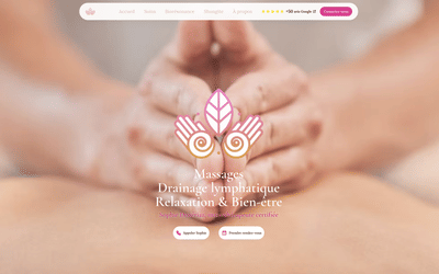 Création de site web : Massothérapeute Suisse - Publicité en ligne
