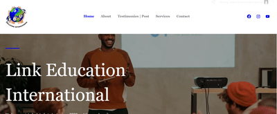 Travel agency website design - Creación de Sitios Web