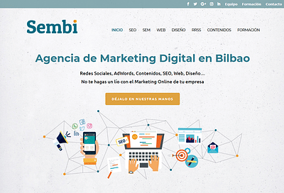 Diseño WEB Sembi.es - SEO