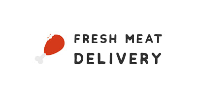 UI UX Design, Branding for Fresh Meat Delivery - Graphic Design