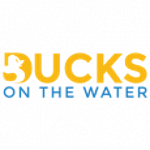 Ducks on the water logo