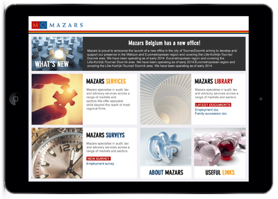 Mazars Belgium App - Mobile App