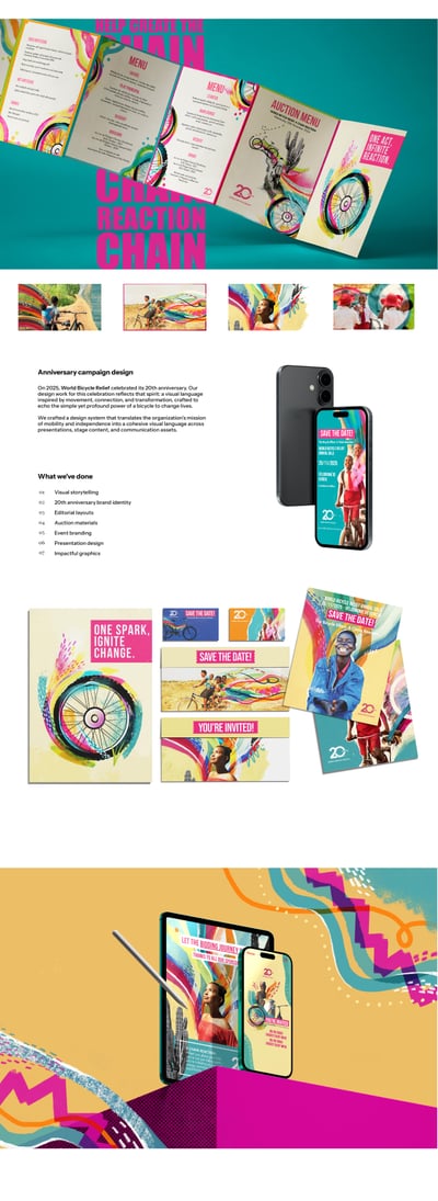 World Bicycle Relief | Branding and Design | Geneva - Ontwerp