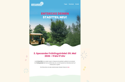 Frühlingströdel - Application web
