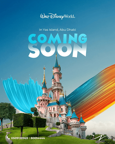 Nationwide Middleast Properties Disney announcment - Graphic Design