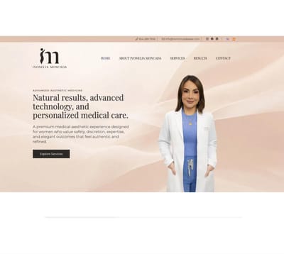 Ivo Moncada Laser - Website Creation