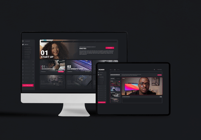 Online-Lern- und Lehrplattform für Musiker - Website Creatie