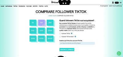 Follower TikTok - Growth Marketing