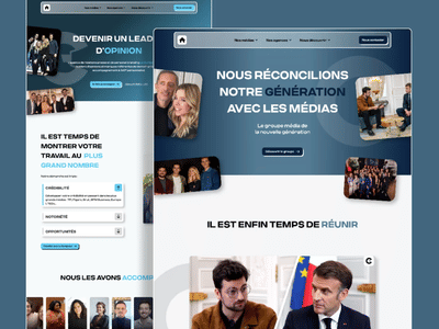Refonte site web : Le Crayon Groupe - Création de site internet