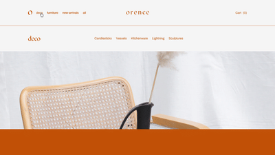 Orence - Website Creatie