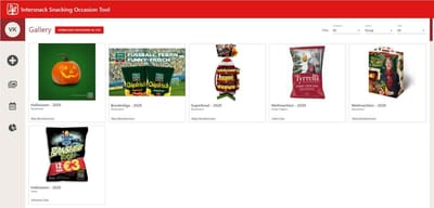 Intersnack: Transparenz von Wachstumspotenzialen - Website Creation