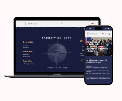 Facility Concept - Webseitengestaltung