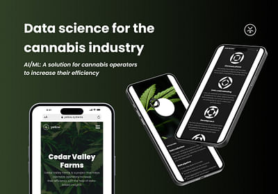 Data science for the cannabis industry - Artificial Intelligence