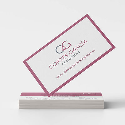Logotipo despacho abogadas - Grafische Identiteit