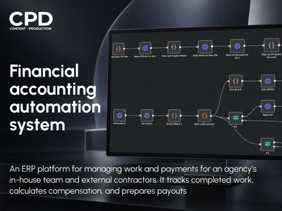 CPD - Financial Accounting Automation System - Développement de Logiciel