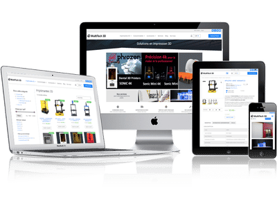 Création du dispositif de vente e-commerce - Création de site internet