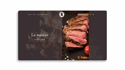 Le Braséro - Website Creatie