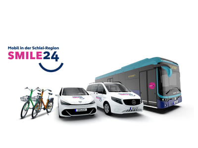 Gesamtkommunikation für das ÖPNV-Pilotprojekt SMILE24 - Ontwerp