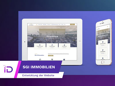 SGI Immobilien: Neuentwicklung der Website - Creación de Sitios Web