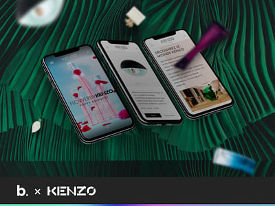 Kenzo Parfums - Applicazione web