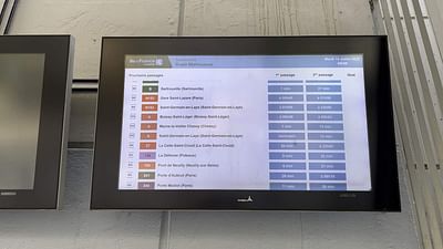 Borne d'Information Voyageurs pour KEOLIS - Application web