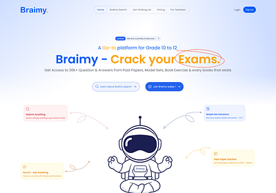 Braimy - EdTech Platform [Web + App + Admin] - Ergonomy (UX/UI)